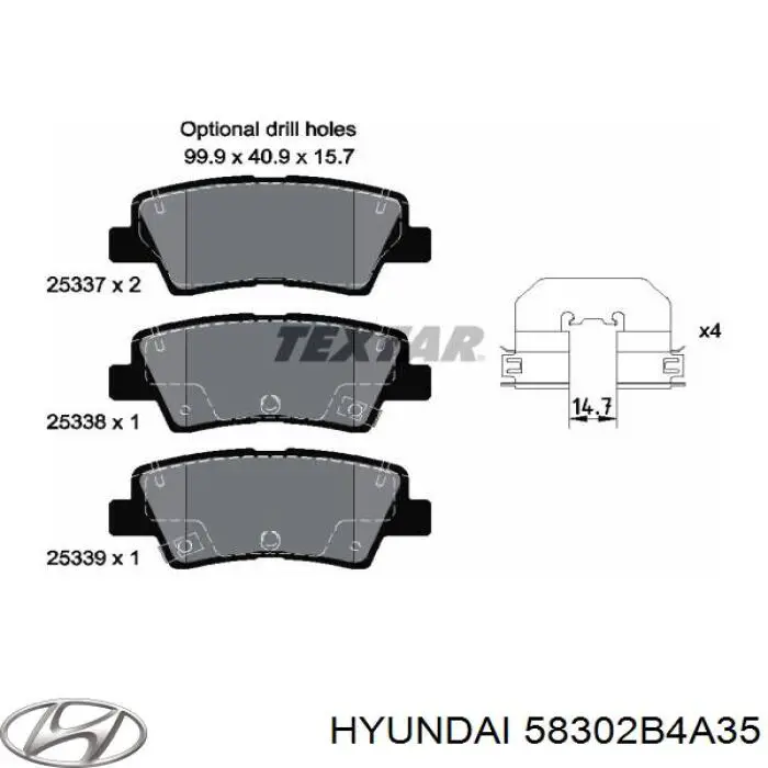  58302B4A35 Hyundai/Kia