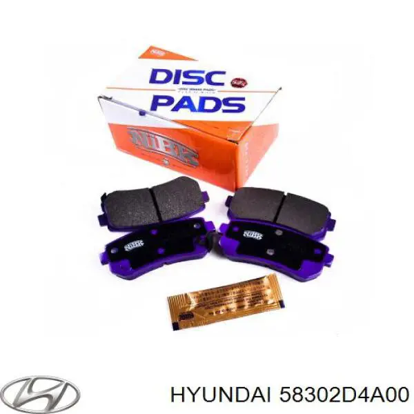 Купити 58302D4A00 Hyundai/Kia Задні колодки