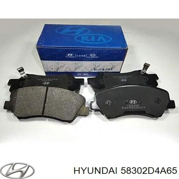Задні гальмівні колодки Hyundai/Kia 58302D4A65 ціна, від 16.47 USD