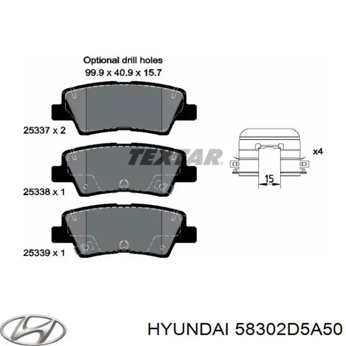 58302D5A50 Hyundai/Kia 