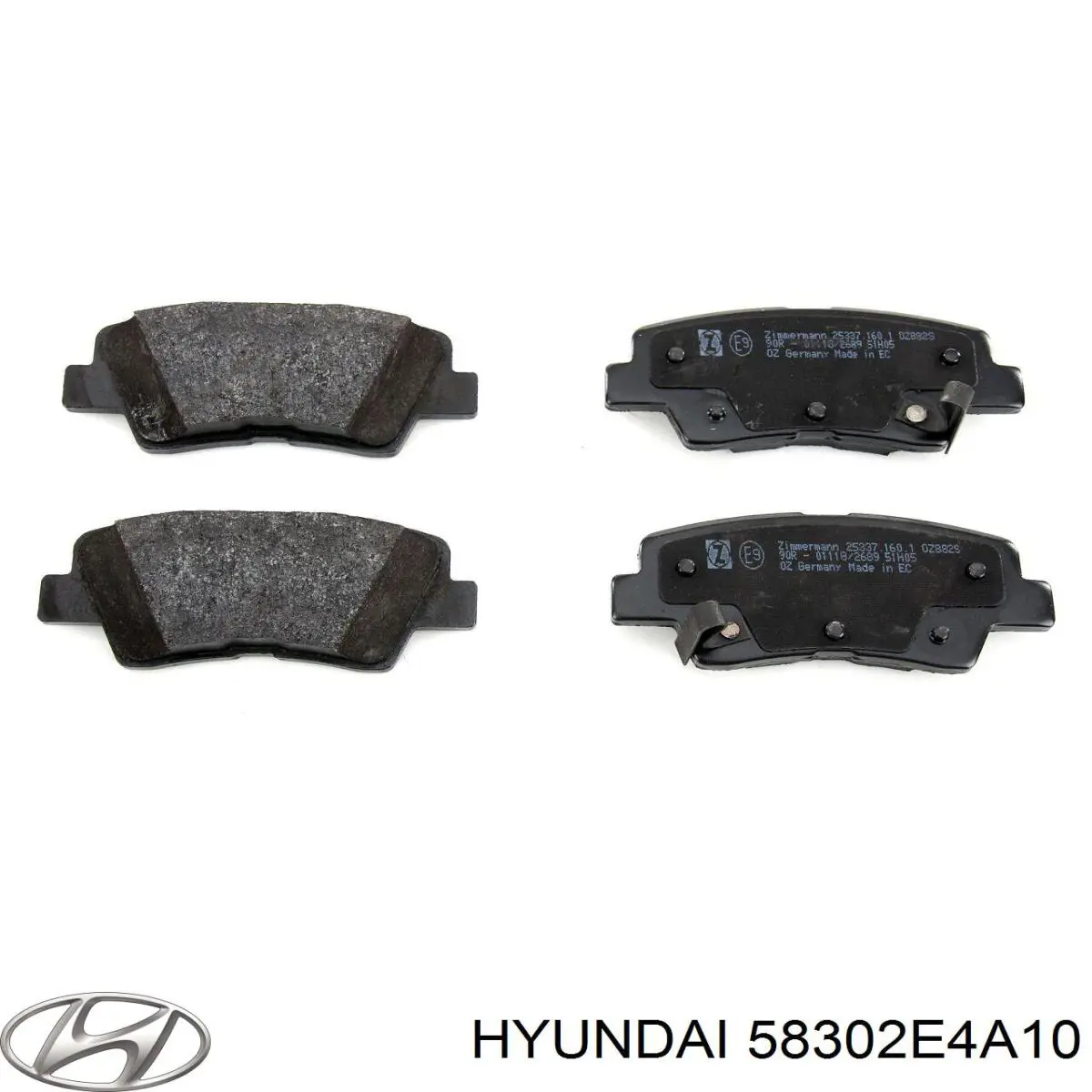 Задні дискові колодки Hyundai/Kia 58302E4A10