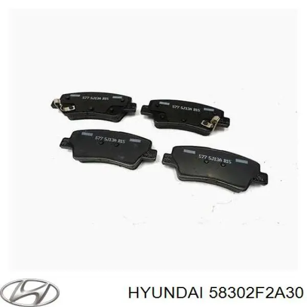 Купити 58302F2A30 Hyundai/Kia Задні колодки