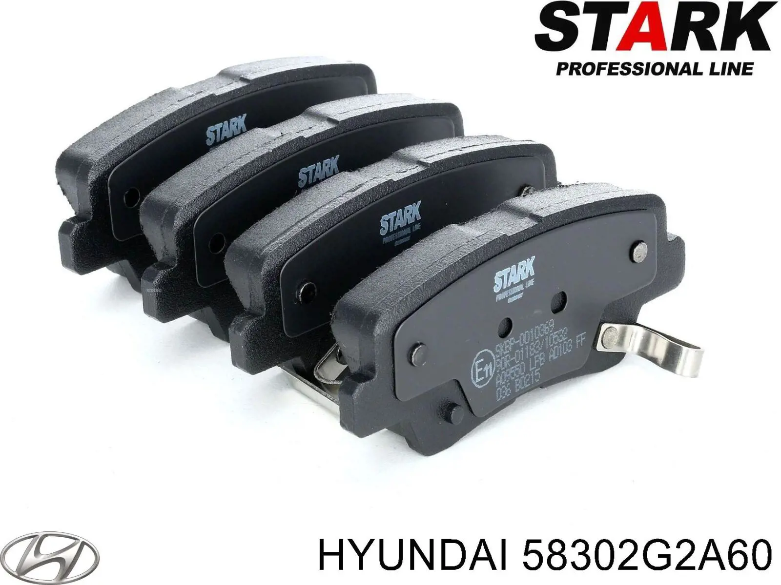Задні дискові колодки Hyundai/Kia 58302G2A60