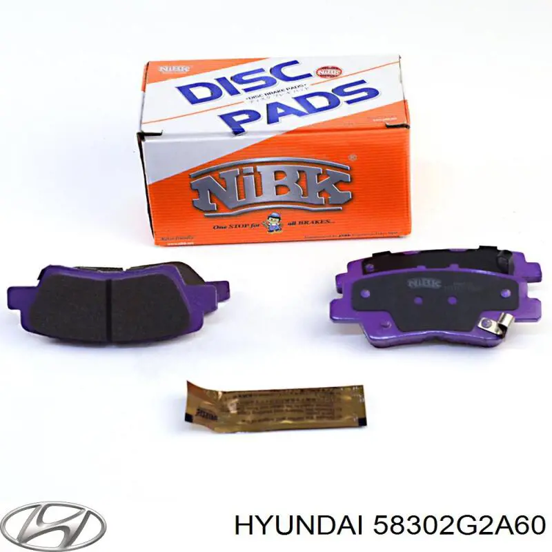 Задні гальмівні колодки Hyundai/Kia 58302G2A60 ціна, від 16.47 USD