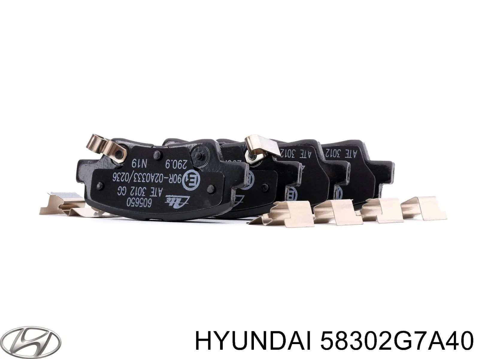 Задні гальмівні колодки Hyundai/Kia 58302G7A40 ціна, від 8.95 USD