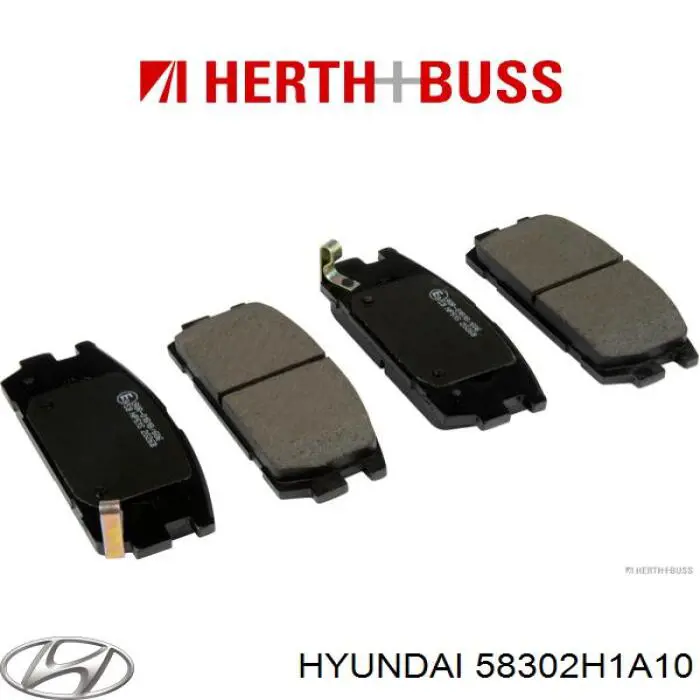 Купити 58302H1A10 Hyundai/Kia Задні колодки
