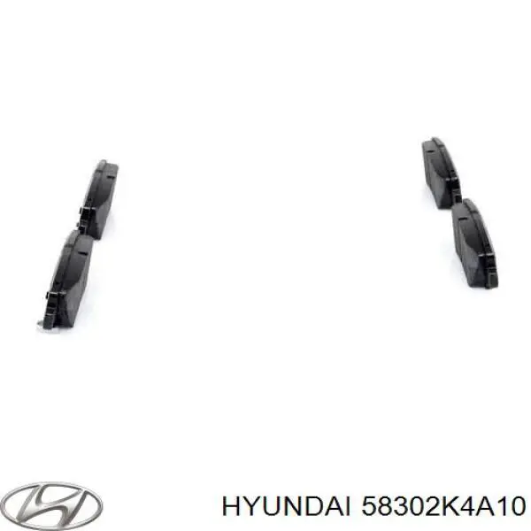 Купити 58302K4A10 Hyundai/Kia Задні колодки