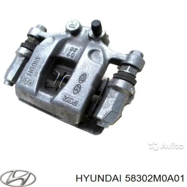 Колодки гальмові задні, дискові 58302M0A01 Hyundai/Kia