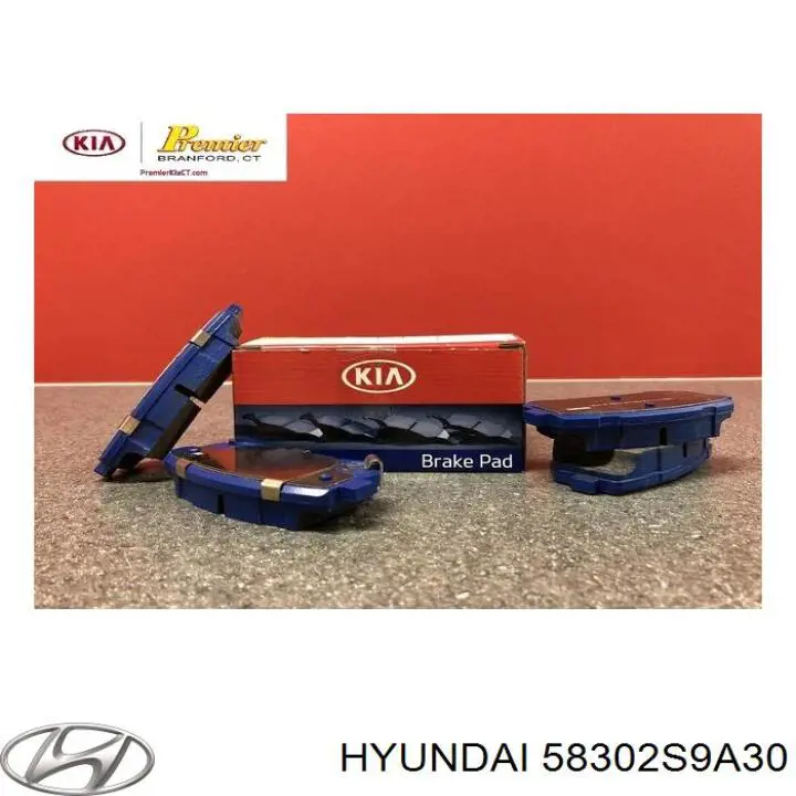 Колодки гальмові задні, дискові 58302S9A30 Hyundai/Kia