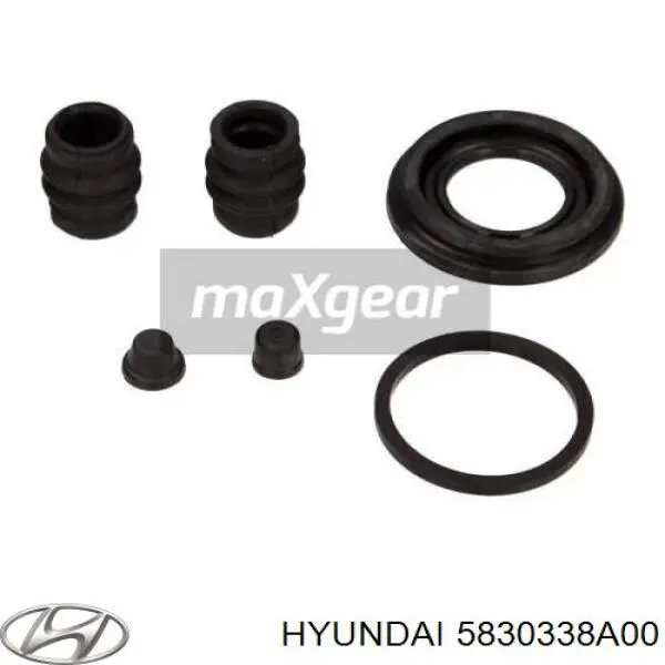 Купити 5830338A00 Hyundai/Kia Супорт гальмівного, заднього