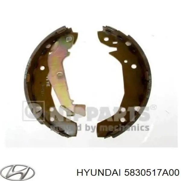 Колодки гальмові задні, барабанні Hyundai/Kia 5830517A00 ціна, від 19.00 USD