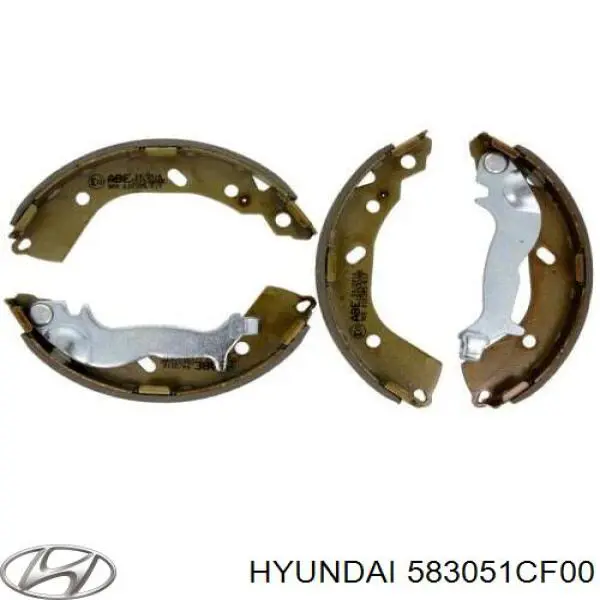 Колодки гальмові задні, барабанні Hyundai/Kia 583051CF00 ціна, від 17.42 USD