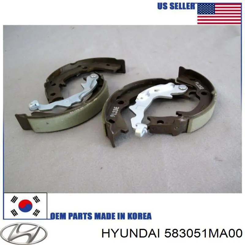 Колодки ручника / стоянкового гальма Hyundai/Kia 583051MA00 ціна, від 21.78 USD