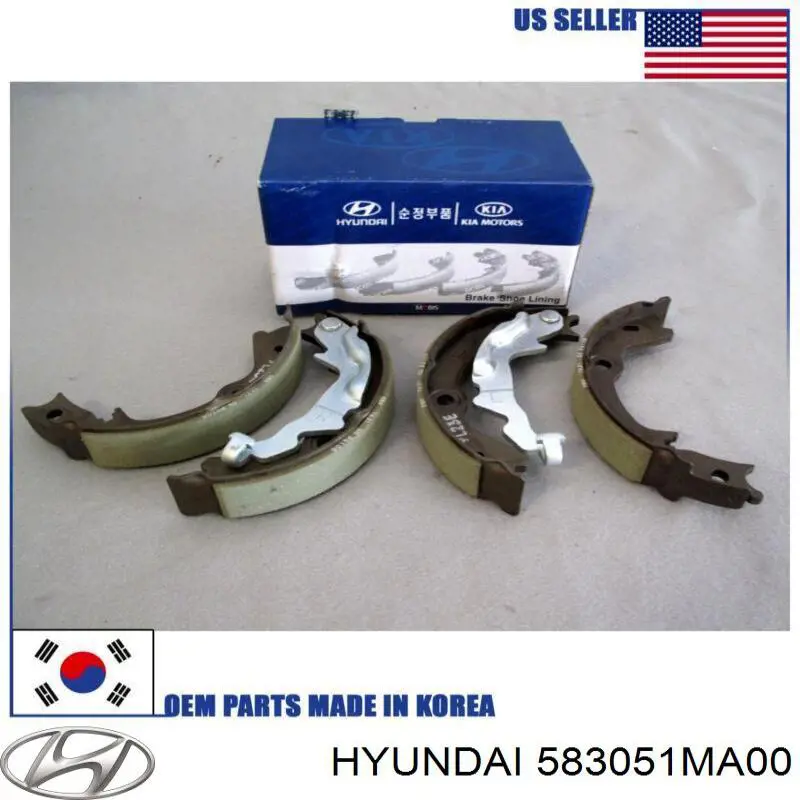 583051MA00 Hyundai/Kia Гальмівні колодки ручника