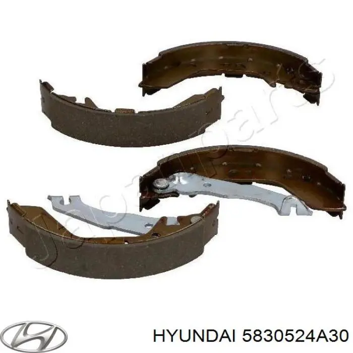 Колодки гальмові задні, барабанні 5830524A30 Hyundai/Kia
