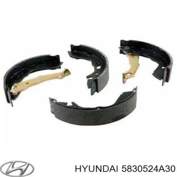 Колодки гальмові задні, барабанні Hyundai/Kia 5830524A30 ціна, від 15.19 USD