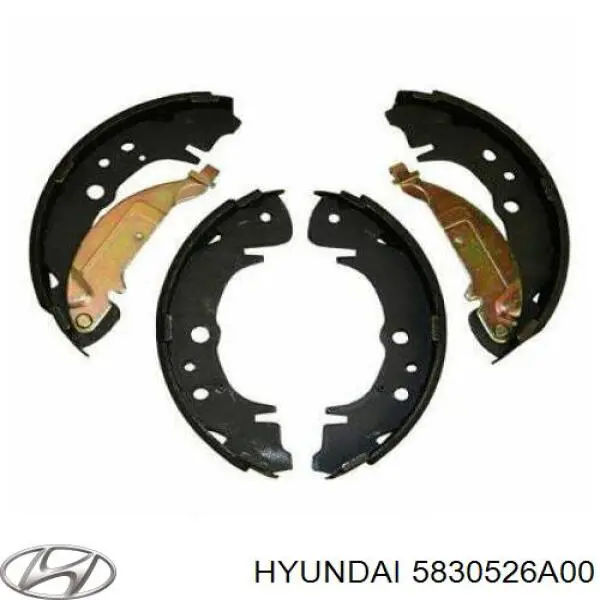 5830526A00 Hyundai/Kia колодки гальмові задні, барабанні