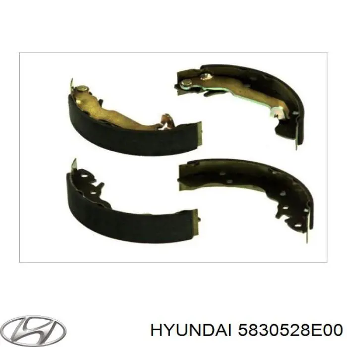 Колодки гальмові задні, барабанні 5830528E00 Hyundai/Kia