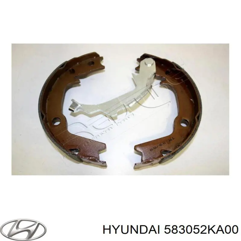 Купити 583052KA00 Hyundai/Kia Гальмівні колодки гальма стоянки