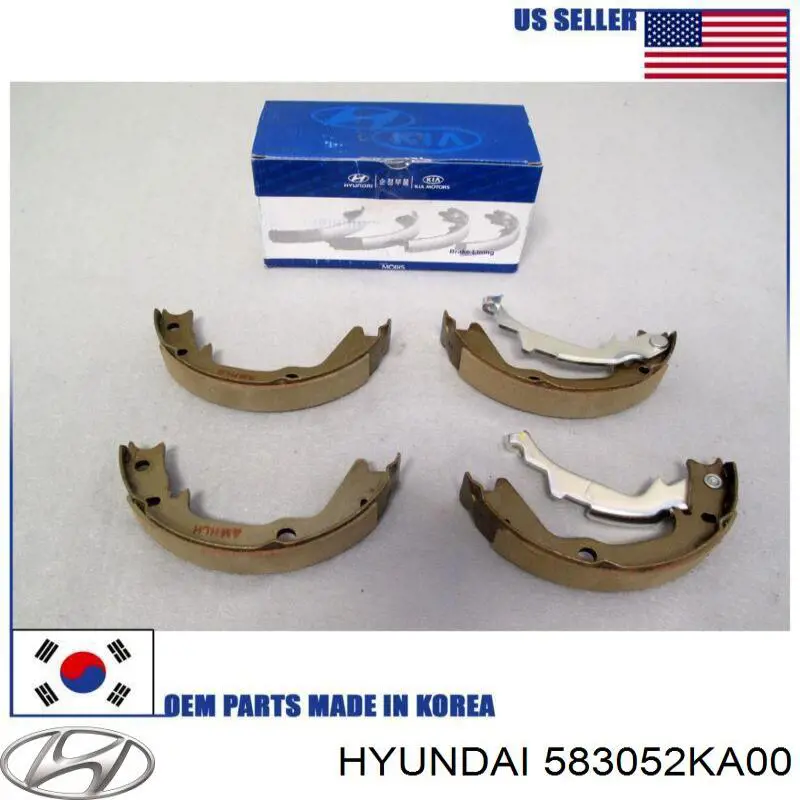 Колодки стоянкового гальма Hyundai/Kia 583052KA00