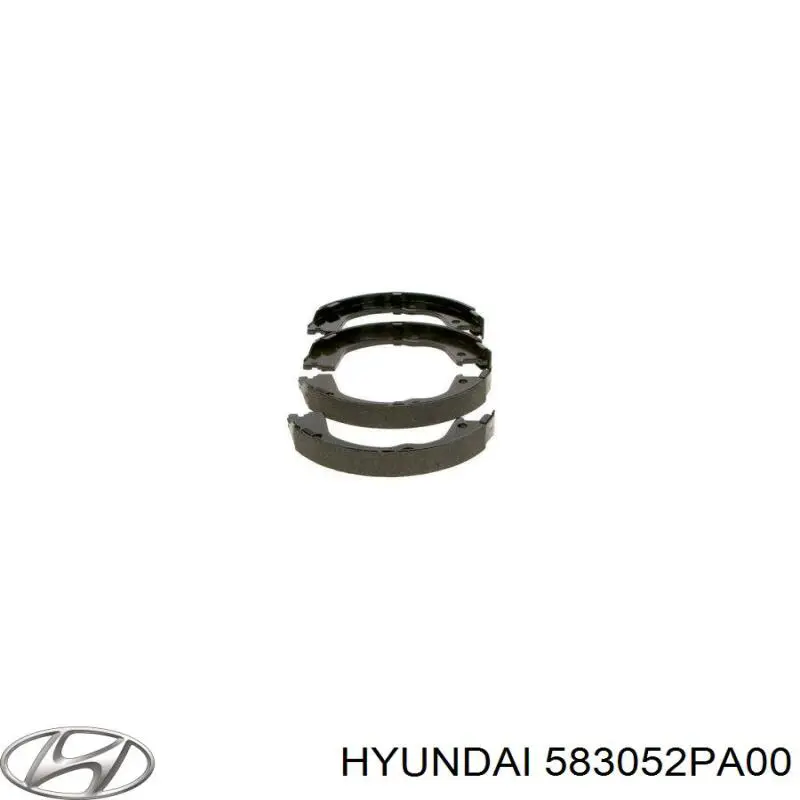 583052PA00 Hyundai/Kia Гальмівні колодки ручника
