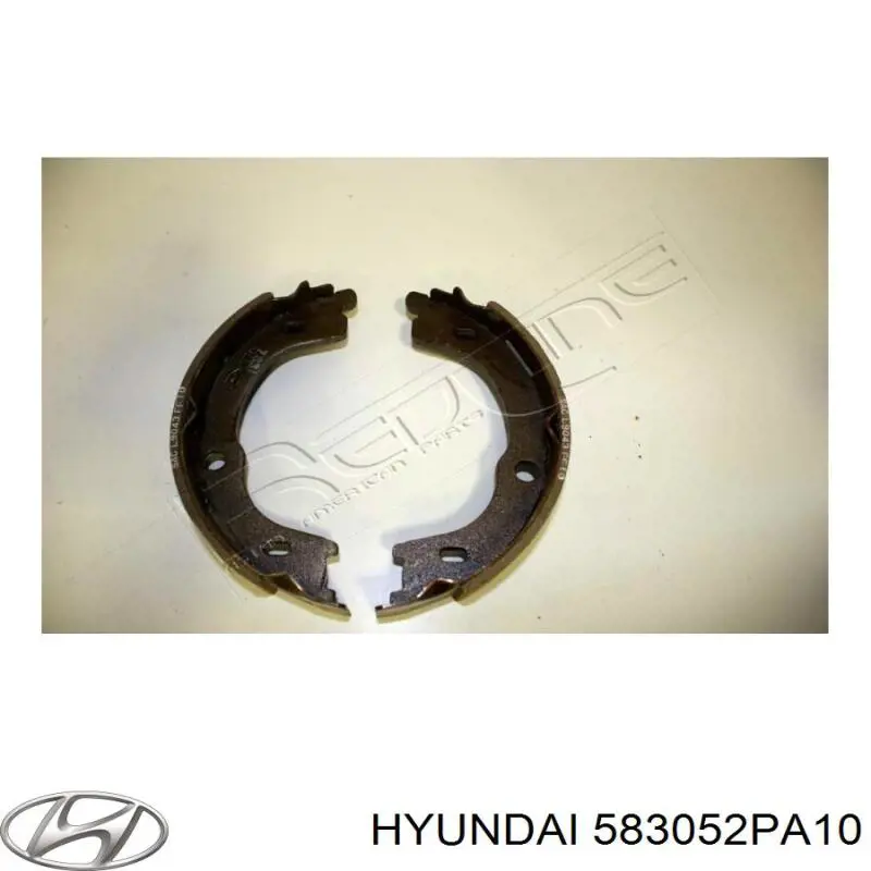 Купити 583052PA10 Hyundai/Kia Гальмівні колодки гальма стоянки