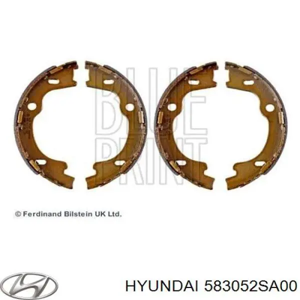 583052SA00 Hyundai/Kia Гальмівні колодки ручника