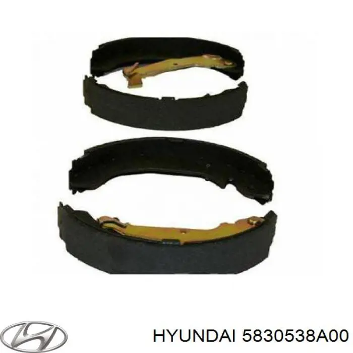 Колодки гальмові задні, барабанні Hyundai/Kia 5830538A00 ціна, від 19.69 USD