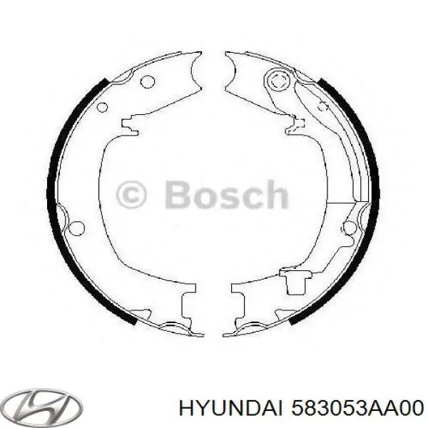 Колодки ручника / стоянкового гальма Hyundai/Kia 583053AA00 ціна, від 29.62 USD