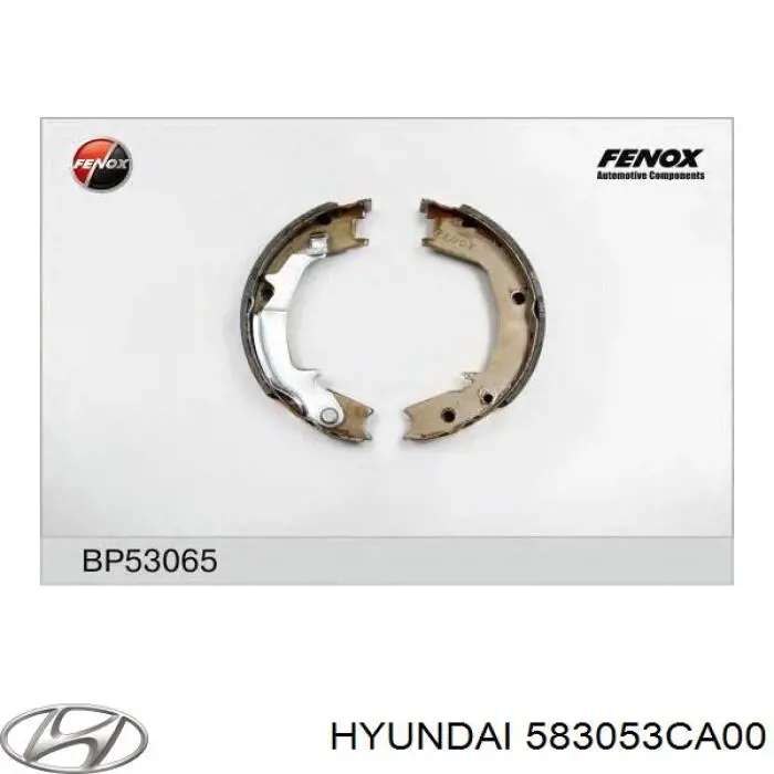 583053CA00 Hyundai/Kia колодки гальмові задні, барабанні