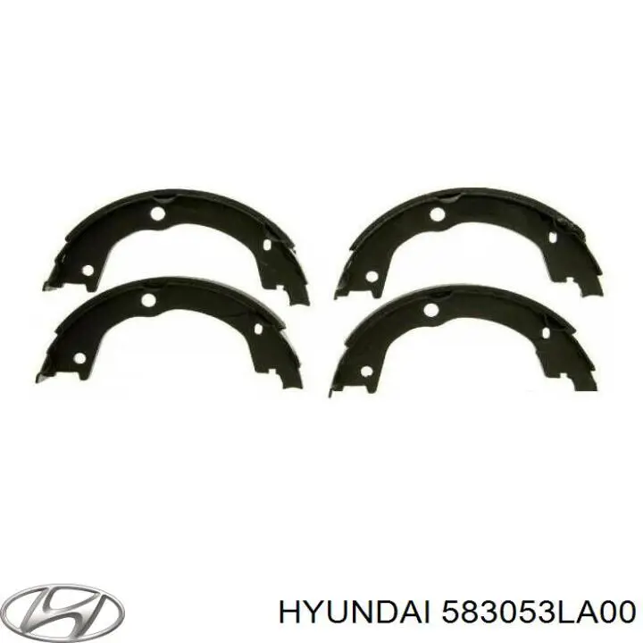 Купити 583053LA00 Hyundai/Kia Гальмівні колодки гальма стоянки