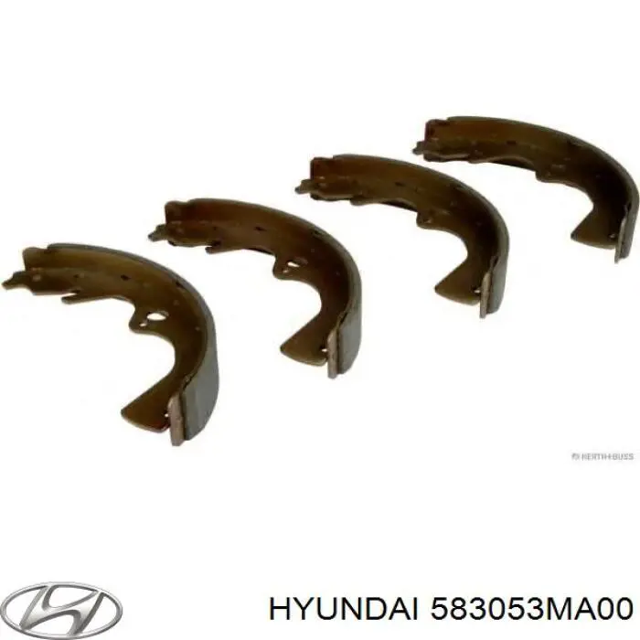 Купити 583053MA00 Hyundai/Kia Гальмівні колодки гальма стоянки