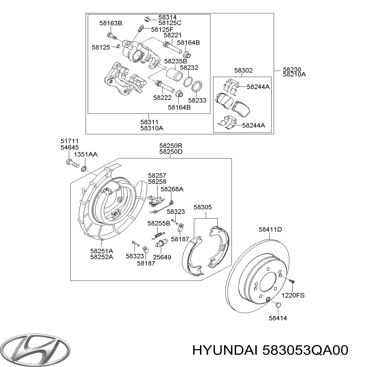 Купити 194564 Maxgear Гальмівні колодки гальма стоянки
