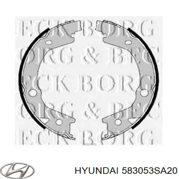 Колодки ручника LS2169 Delphi