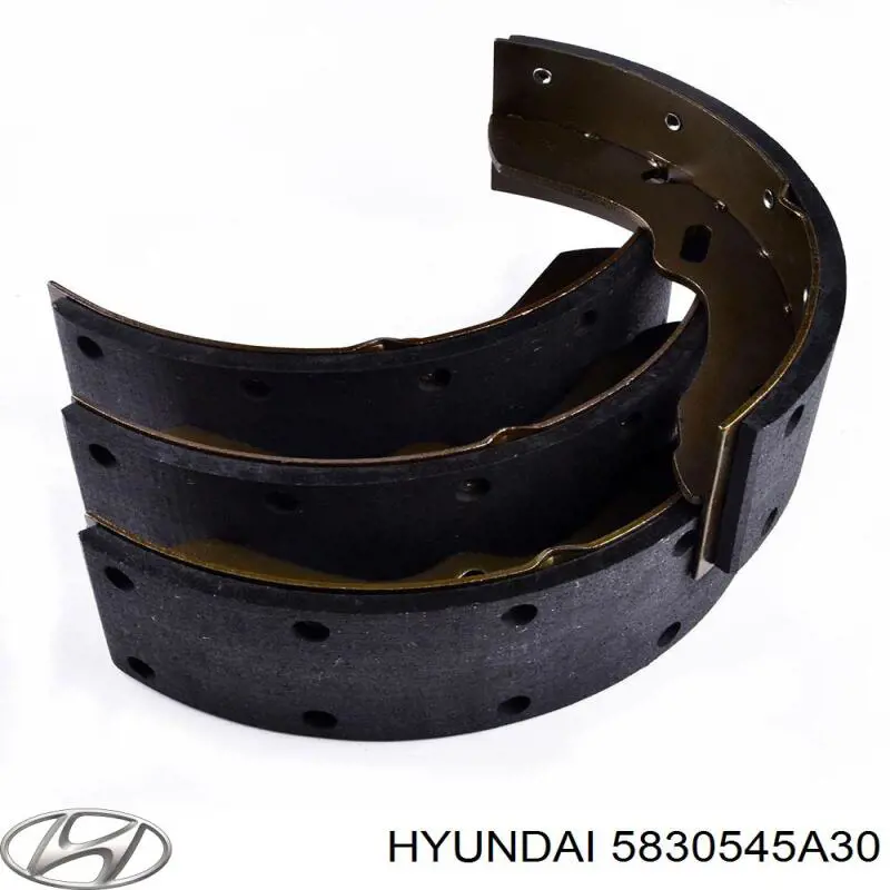 5830545A30 Hyundai/Kia колодки гальмові задні, барабанні