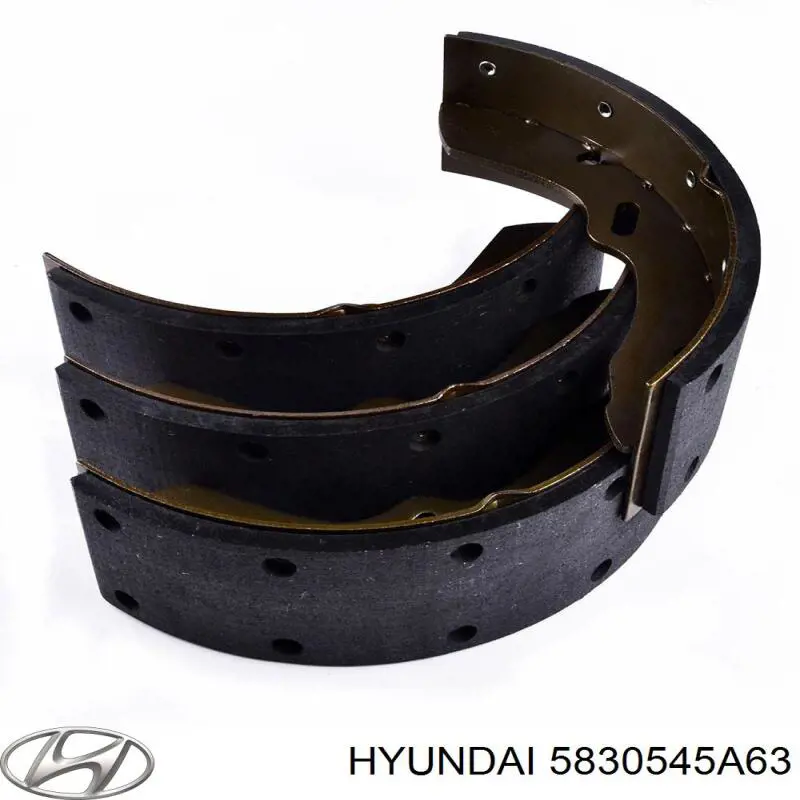 Купити 5830545A63 Hyundai/Kia Колодки гальмові задні, барабанні