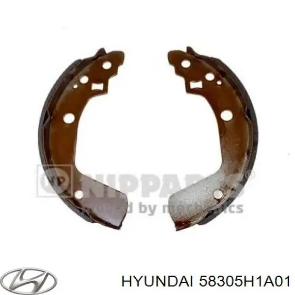 Колодки ручника 58305H1A01 Hyundai/Kia