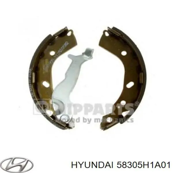 Колодки ручника / стоянкового гальма Hyundai/Kia 58305H1A01 ціна, від 23.04 USD