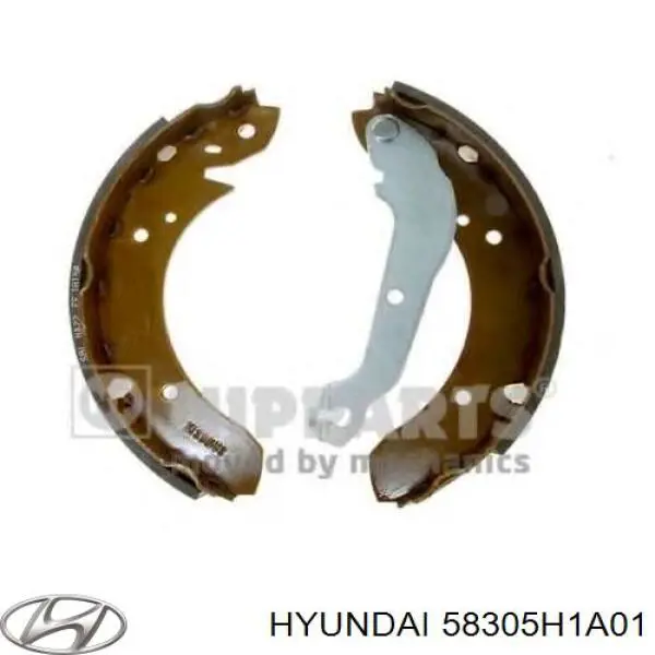 Купити 58305H1A01 Hyundai/Kia Гальмівні колодки гальма стоянки