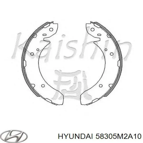 Купити MB587727 Mitsubishi Колодки гальмові задні, барабанні