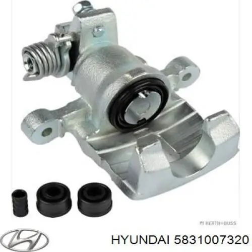 Супорт гальмівний задній лівий Hyundai/Kia 5831007320 ціна, від 62.14 USD