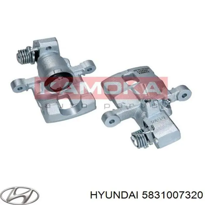 Купити 5831007320 Hyundai/Kia Супорт задній лівий