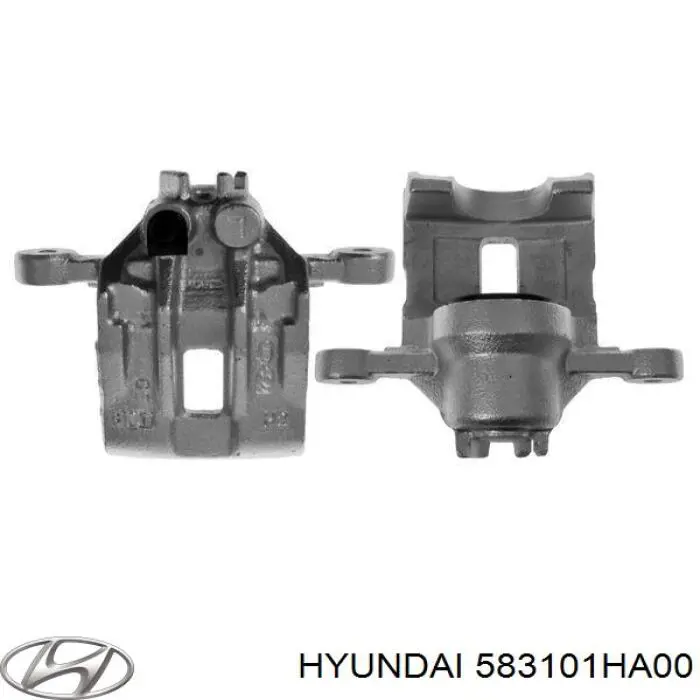Супорт задній лівий 583101HA00 Hyundai/Kia
