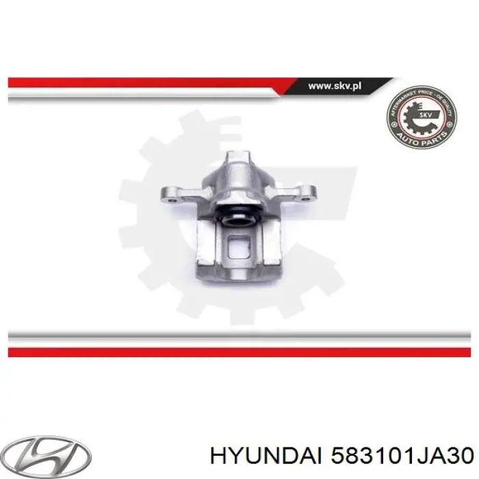 Супорт задній лівий 583101JA30 Hyundai/Kia