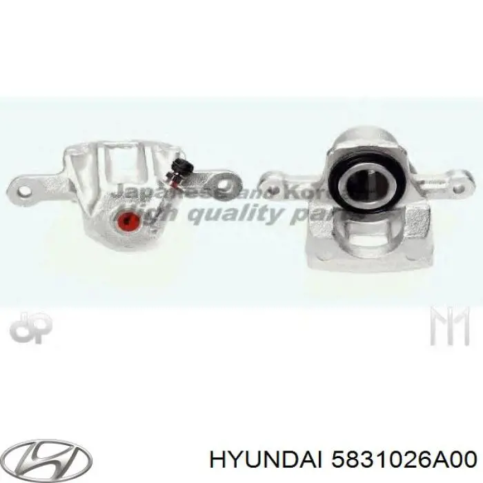 Супорт гальмівний задній правий Hyundai/Kia 5831026A00 ціна, від 25.33 USD