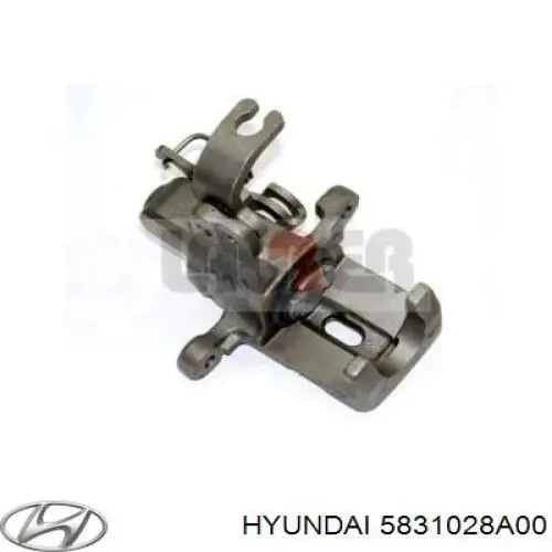 5831028A00 Hyundai/Kia супорт гальмівний задній лівий