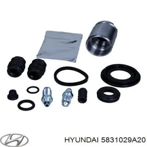 Супорт задній лівий 5831029A20 Hyundai/Kia