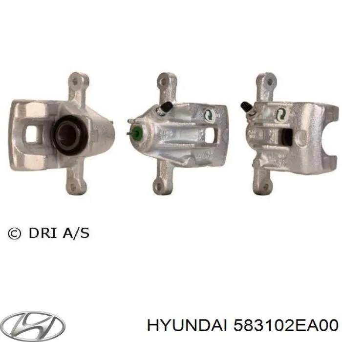 Супорт гальмівний задній лівий Hyundai/Kia 583102EA00 ціна, від 40.28 USD