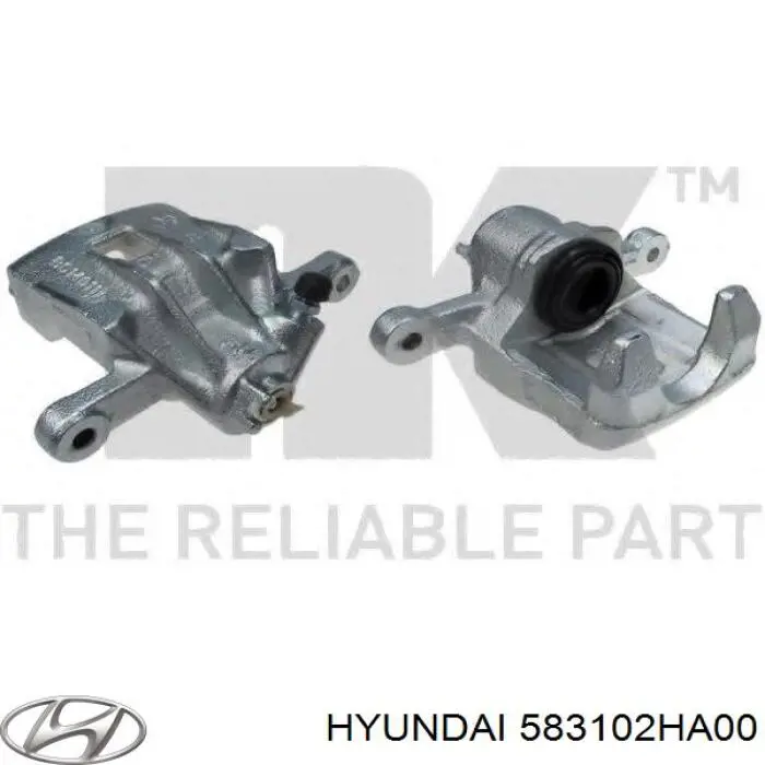 Купити 583102HA00 Hyundai/Kia Супорт задній лівий