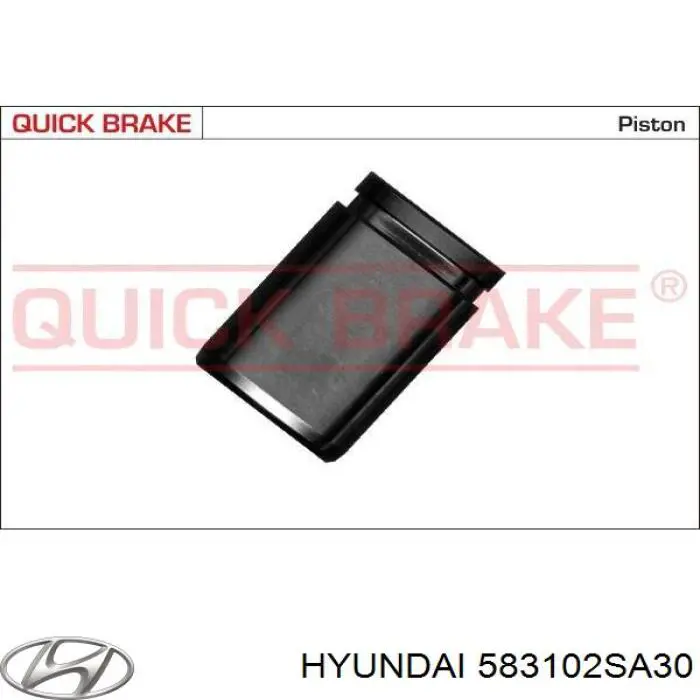 Супорт задній лівий 583102SA30 Hyundai/Kia